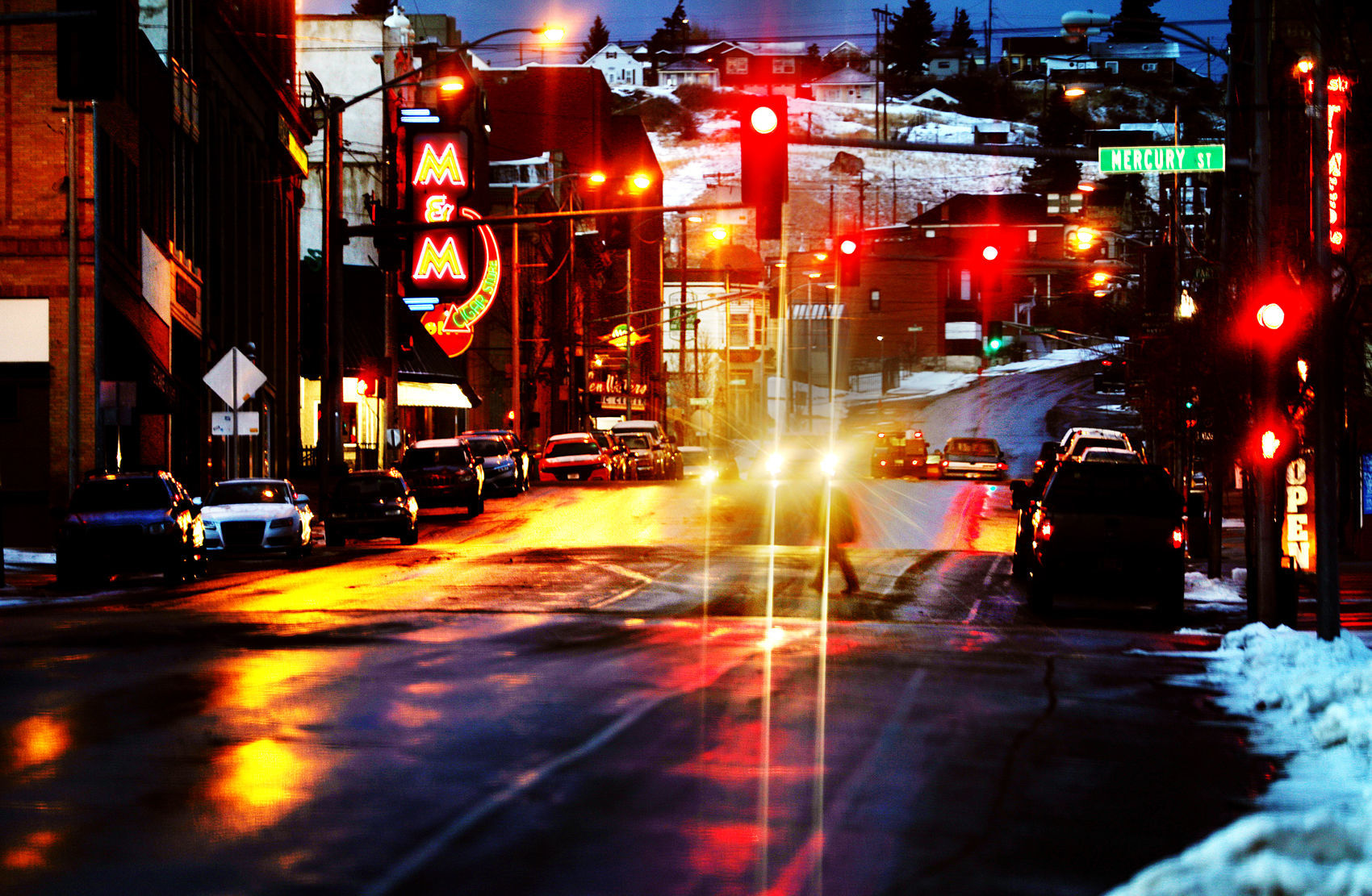 Butte's colorful Main Street
